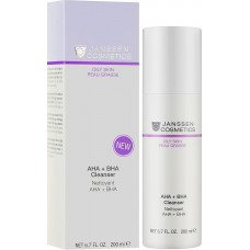  AHA+BHA очищувальний засіб -  Janssen Cosmetics Oily Skin AHA+BHA CLeanser 