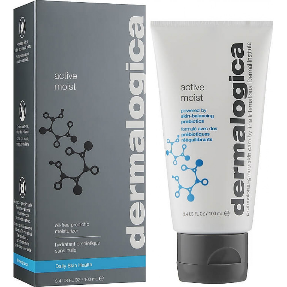 Активний зволожувач для обличчя та шиї - Dermalogica Active Moist фото 3