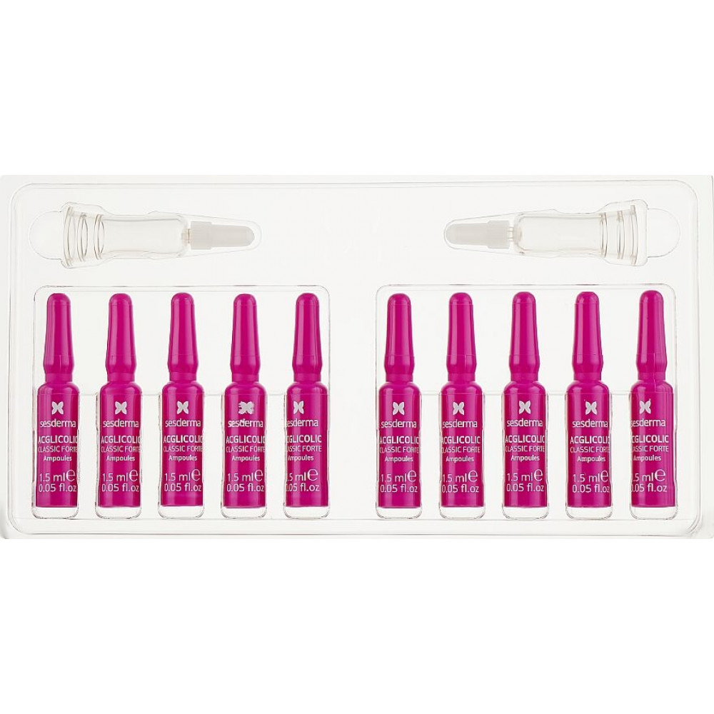 Ампули з гліколевою кислотою - SeSDerma Acglicolic Classic Ampoules Forte фото 4