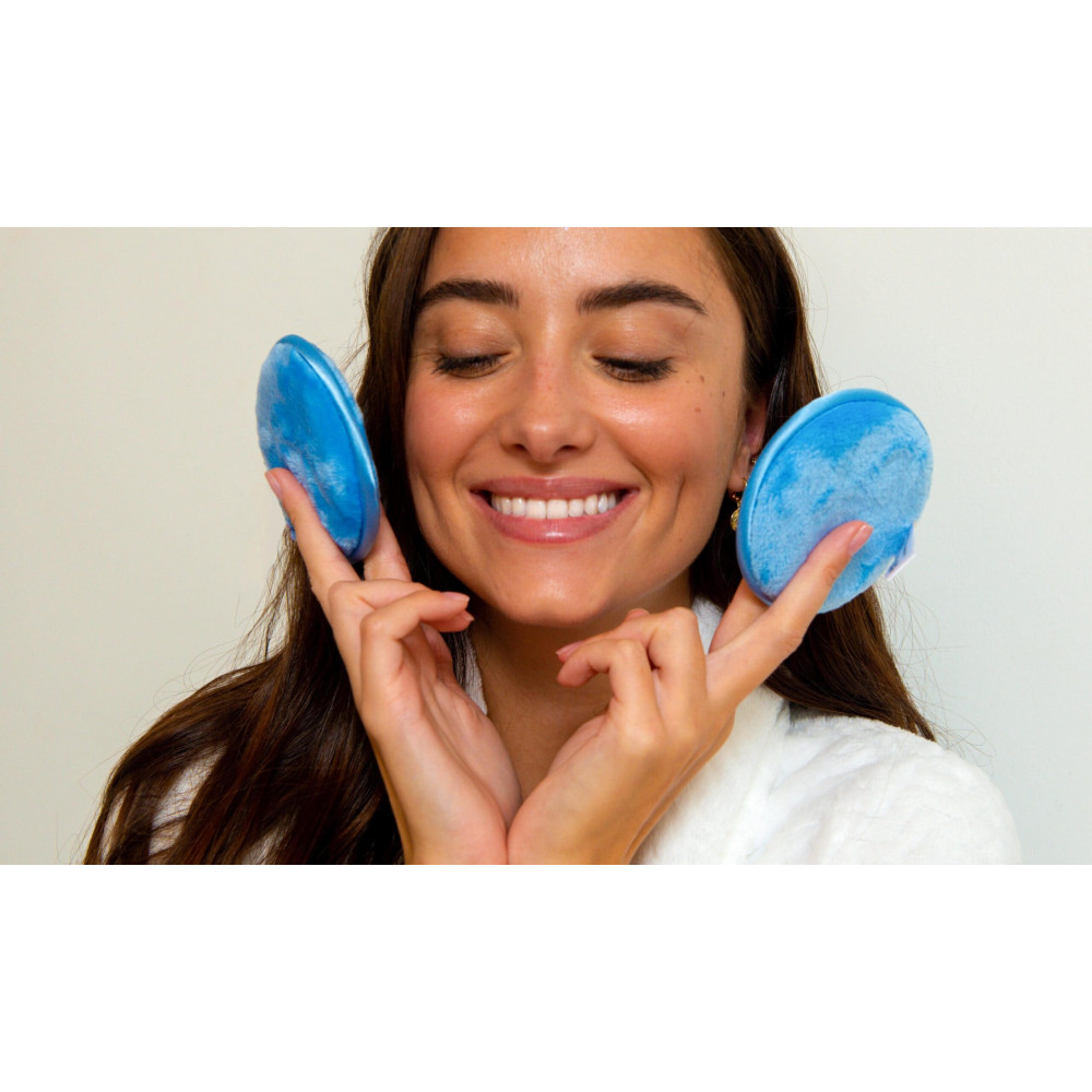 Багаторазові диски для зняття макіяжу - Rare Paris Carbone Glace Reusable Makeup Remover Pads фото 5