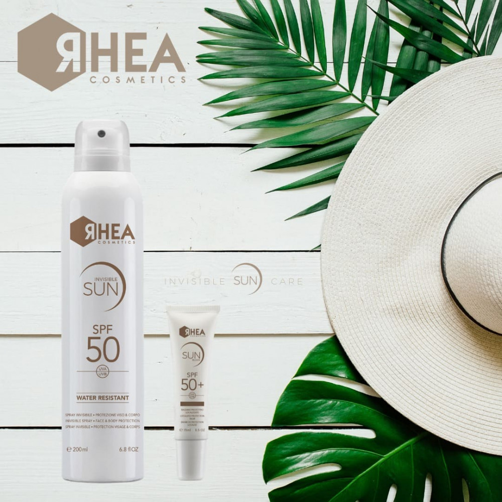 Локализованная защита бальзам SPF50+ - Rhea Sun Block SPF50+ фото 2