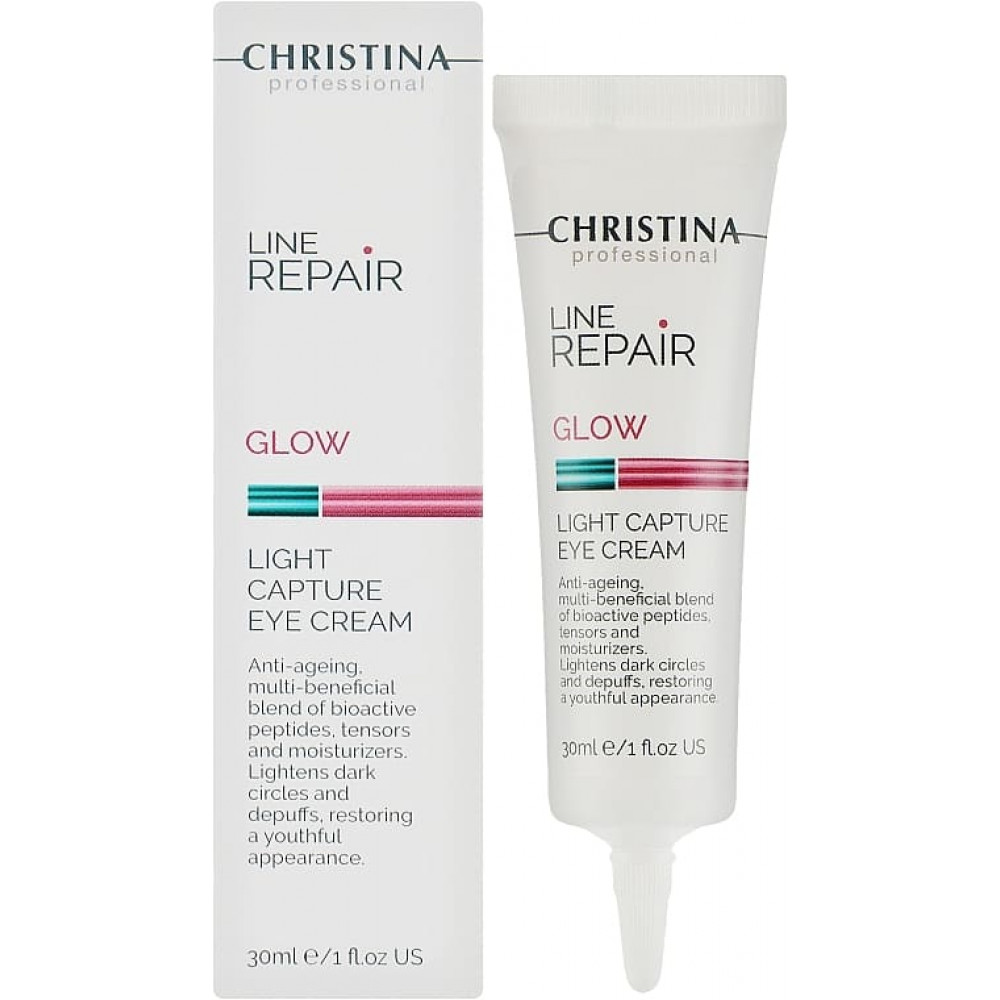 Багатофункціональний крем для шкіри навколо очей - Christina Line Repair Glow Light Capture Eye Cream - Фото 1