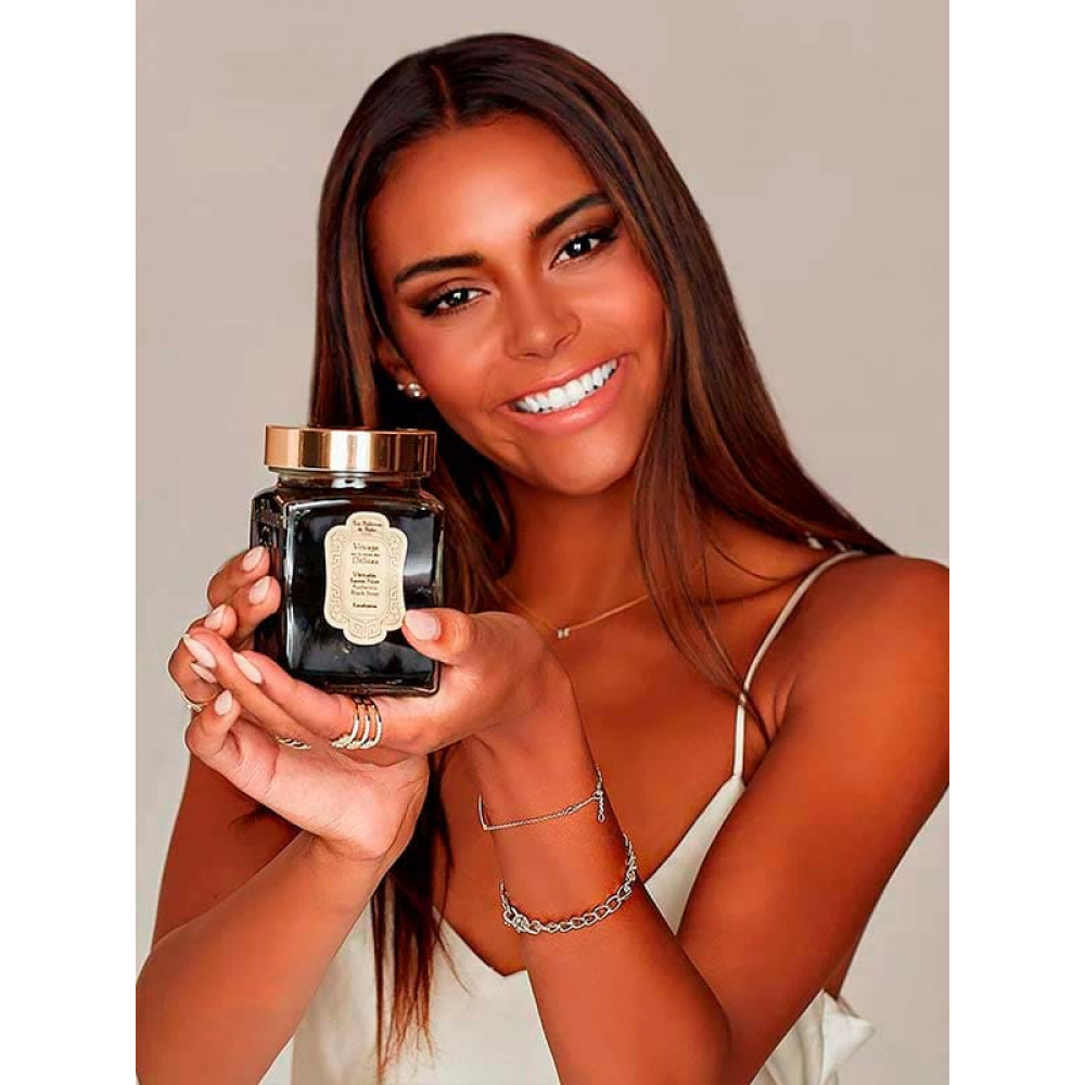 Мило для обличчя та тіла - La Sultane de Saba Black Soap With Eucalyptus Oil фото 5