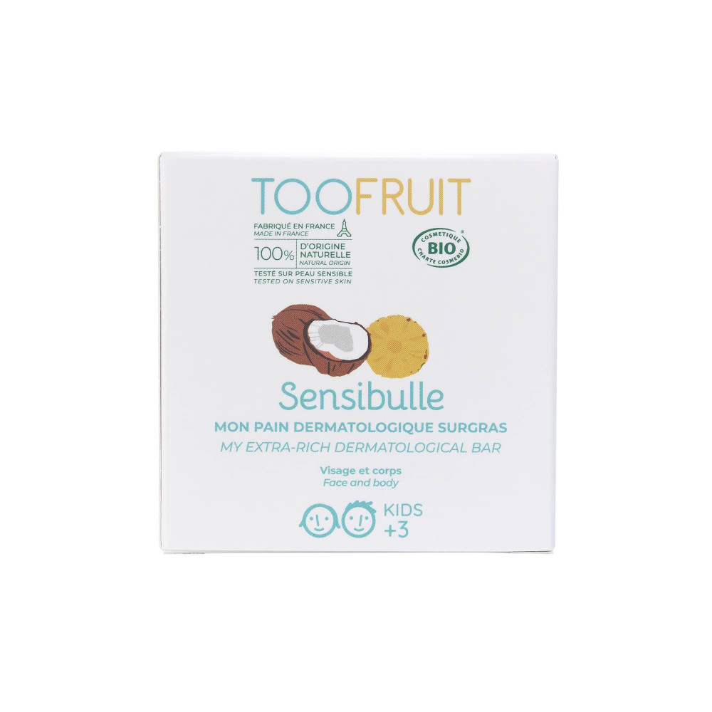 Мило "Ананас & Кокос" - Toofruit Sensibulle Pineapple Coco Soap - Фото 1