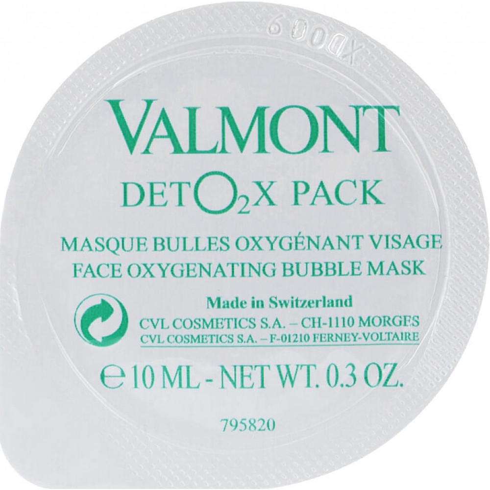 Детокс-маска "Кисневий догляд" - Valmont Deto2X Pack фото 4