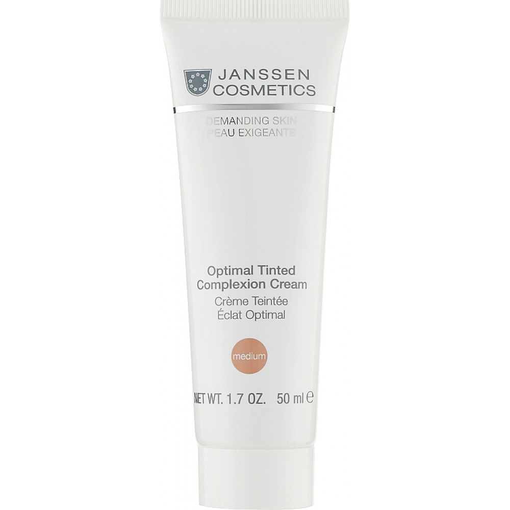 Денний тонуючий крем "Medium" - Janssen Cosmetics Optimal Tinted Complexion Cream Medium  фото 5