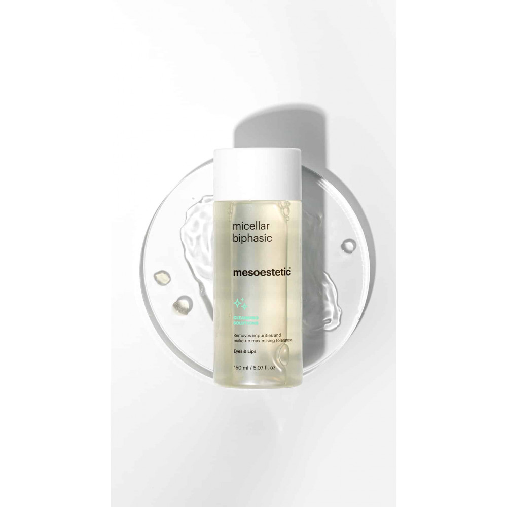 Двухфазное мицеллярное очищение - Mesoestetic Micellar Biphasic фото 3