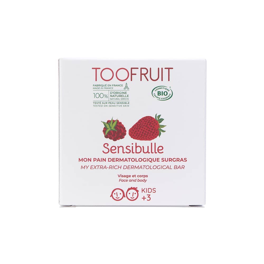 Мило "Полуниця & Малина" - Toofruit Sensibulle Raspberry Strawberry Soap - Фото 1