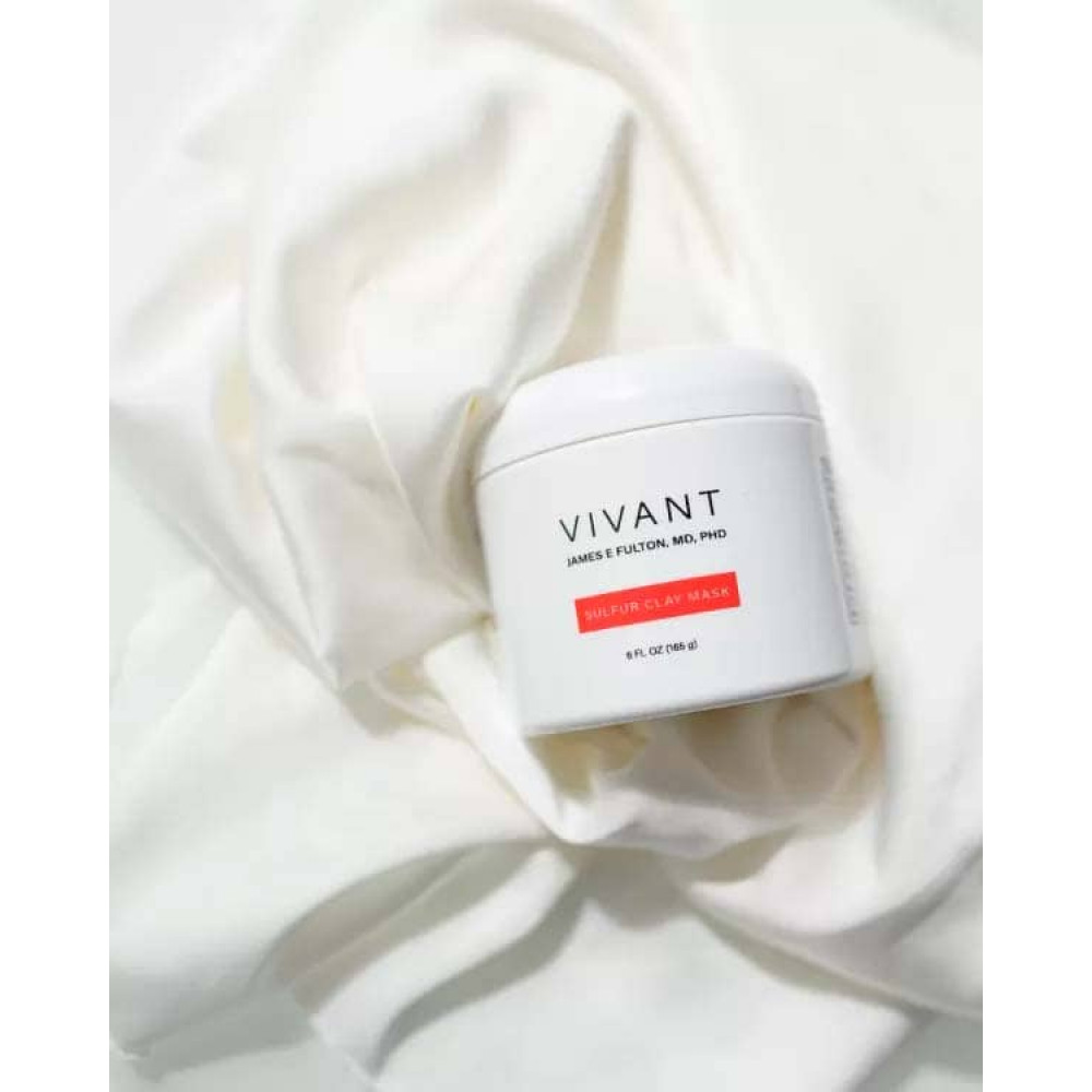 Глиняна маска із сіркою - Vivant Skin Care Sulfur Clay Mask фото 2