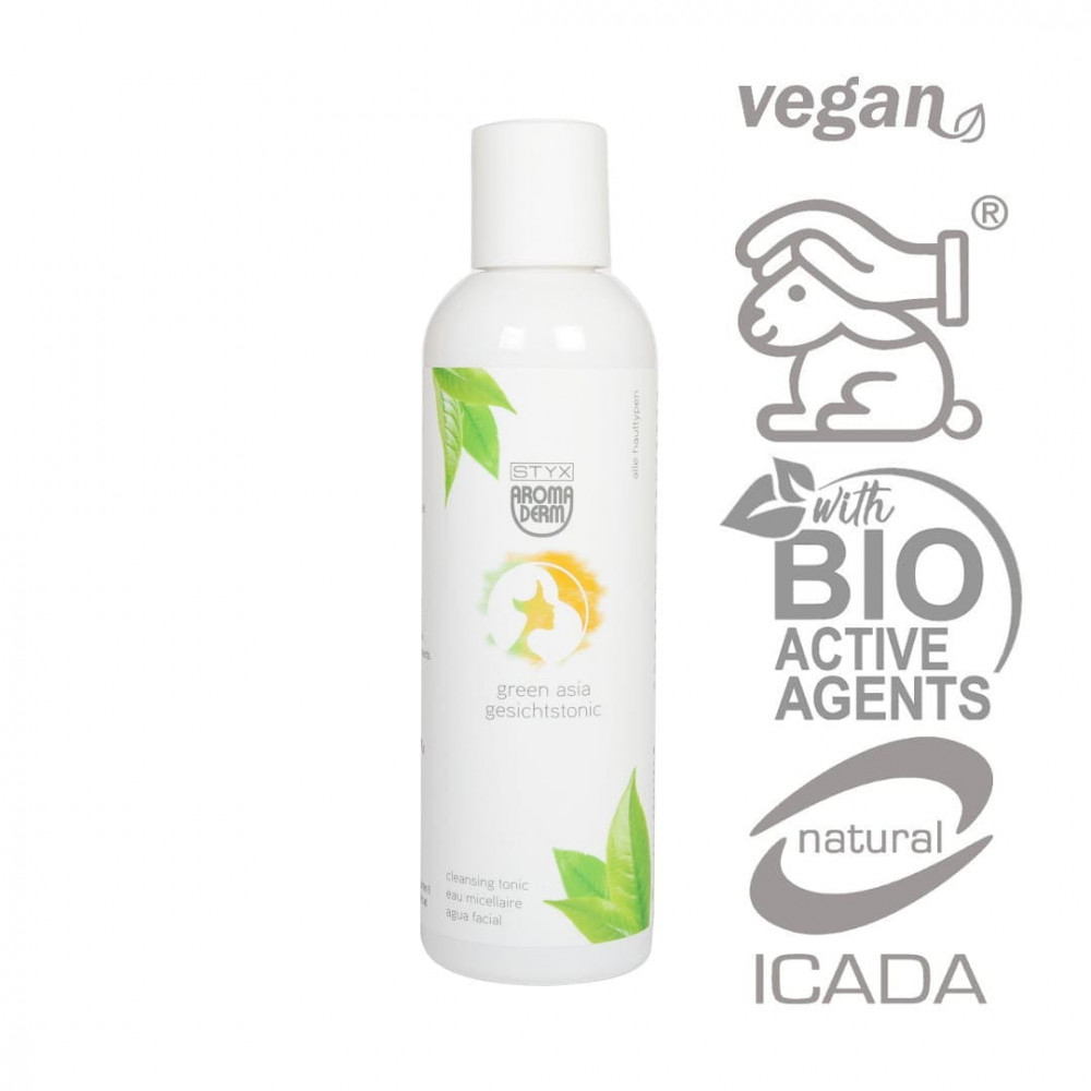 Освіжаючий тонік для обличчя - Styx Naturcosmetic Aroma Derm Green Asia Cleansing Tonic фото 2