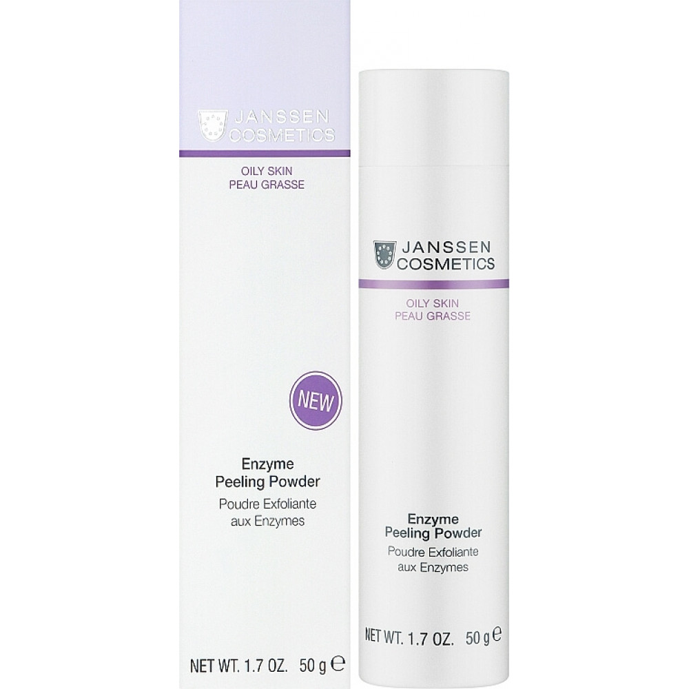 Ензимний пілін-порошок - Janssen Cosmetics Oily Skin Enzyme Peeling Powder - Фото 1