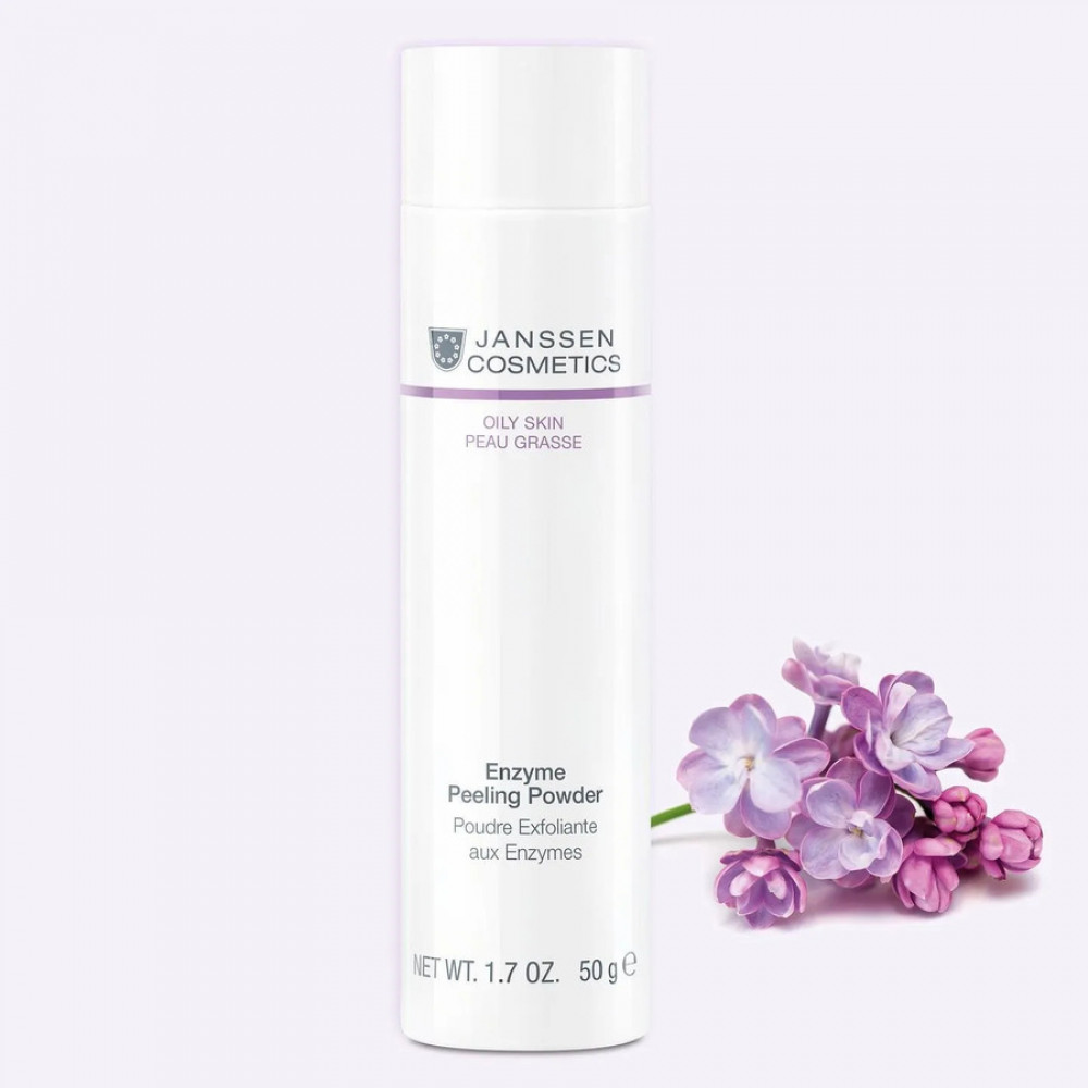 Ензимний пілін-порошок - Janssen Cosmetics Oily Skin Enzyme Peeling Powder фото 4