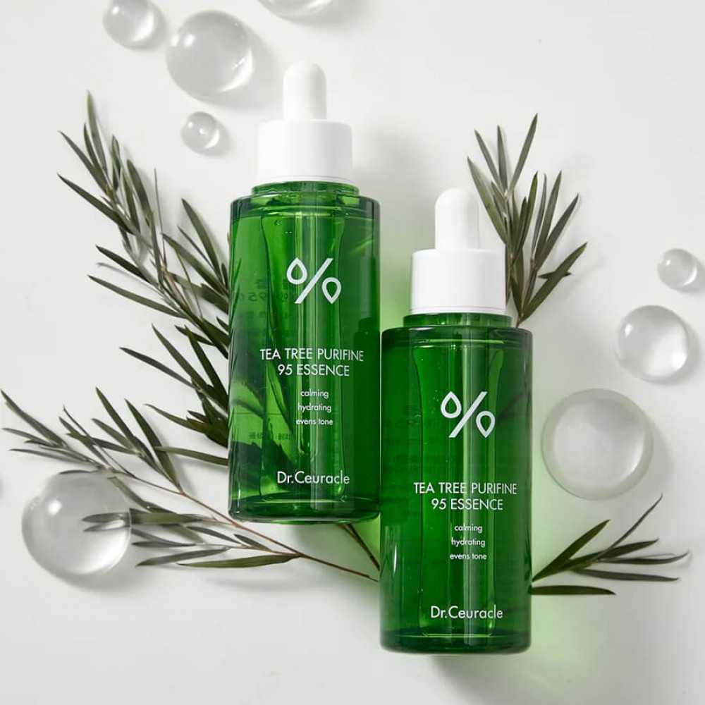 Есенція для обличчя з екстрактом чайного дерева - Dr.Ceuracle Tea Tree Purifine 95 Essence фото 5