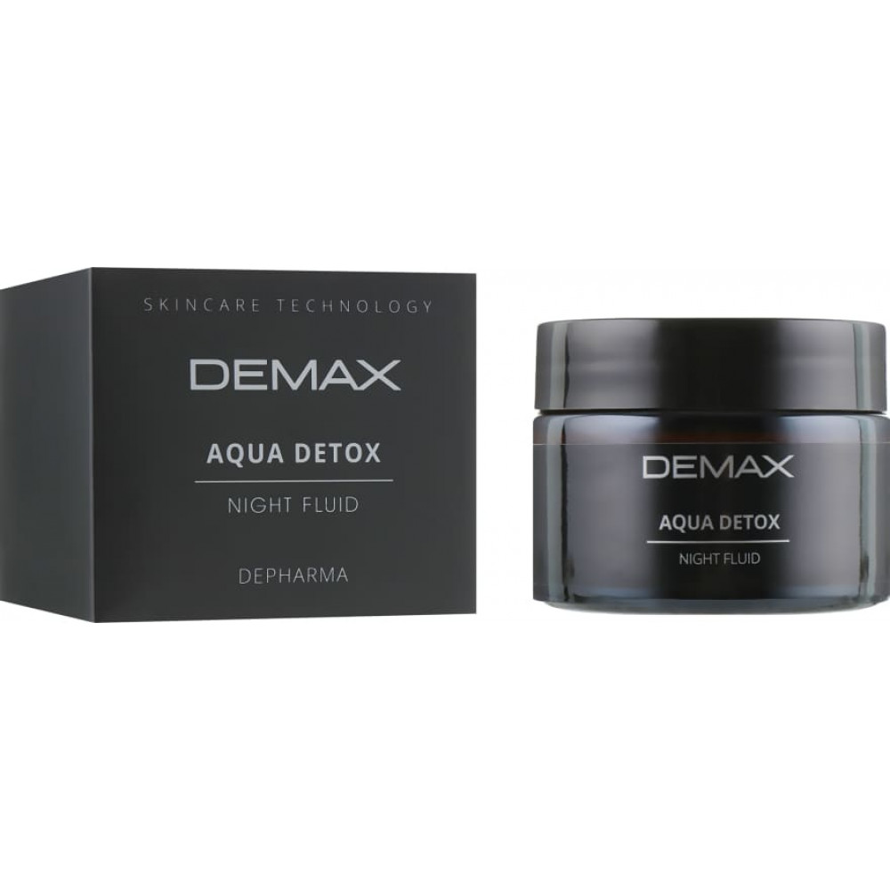 Детокс нічний аква флюїд - Demax Aqua Detox Night Fluid фото 2