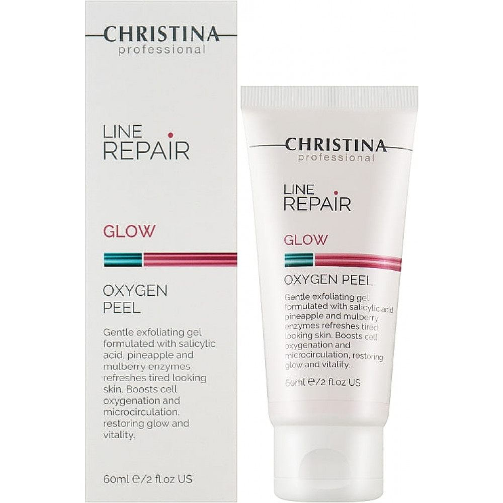 Кисневий пілінг для обличчя - Christina Line Repair Glow Oxygen Peel - Фото 1