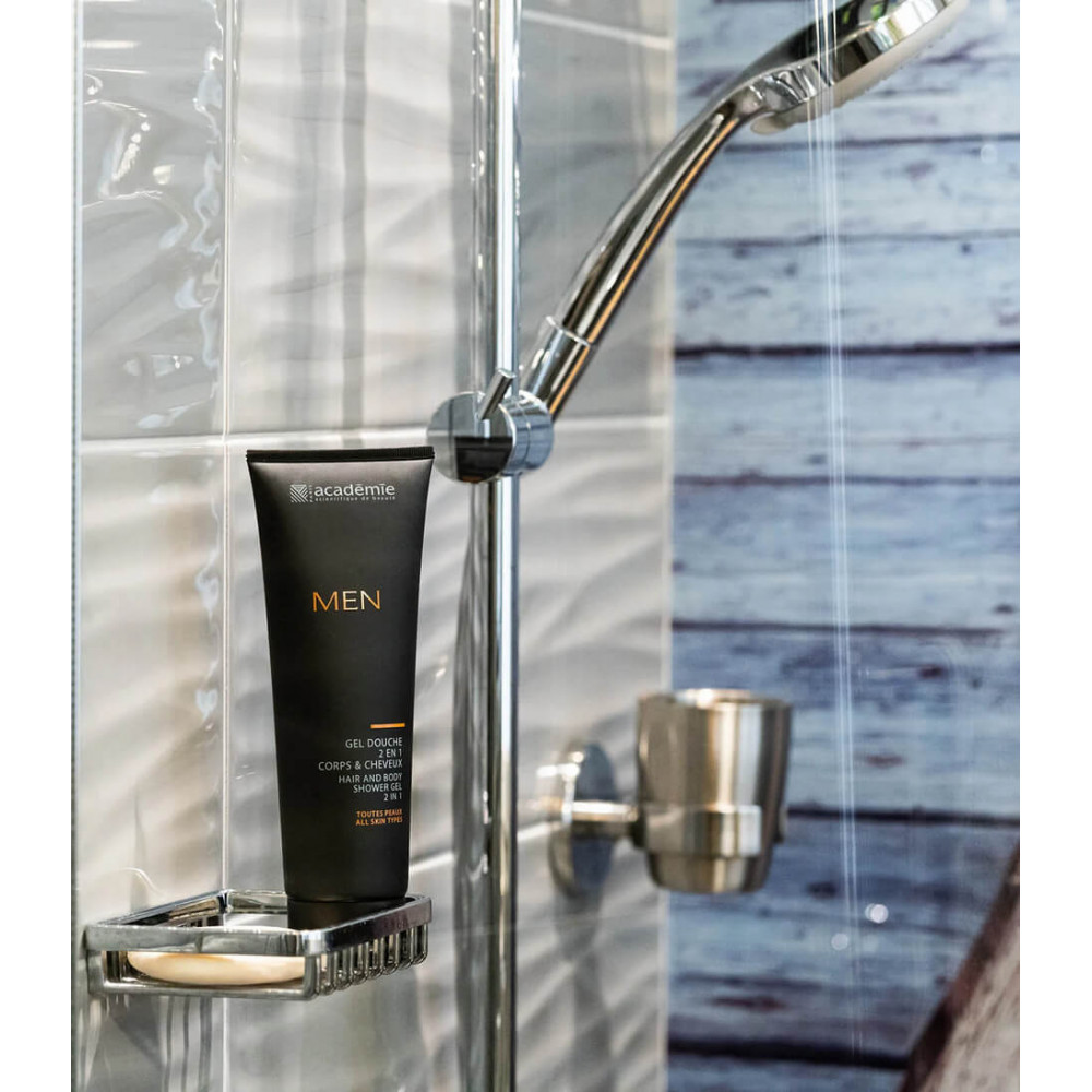  Гель-душ 2 в 1 для тіла і волосся - Academie DOUCHE 2 EN 1 CORPS ET CHEVEUX 250 ML short фото 3