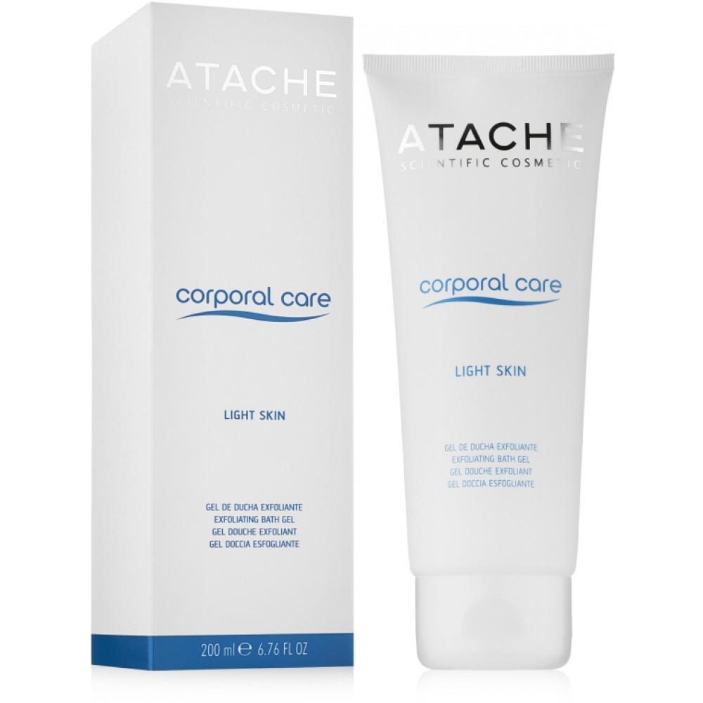 Гель - пилинг отшелушивающий для лица и тела - Atache Corporal Care Light Skin фото 2