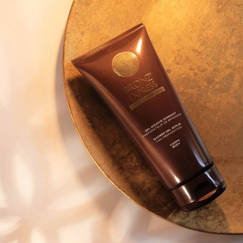 Гель-скраб для тела - Academie Bronze Express Shower Gel Scrub фото 3
