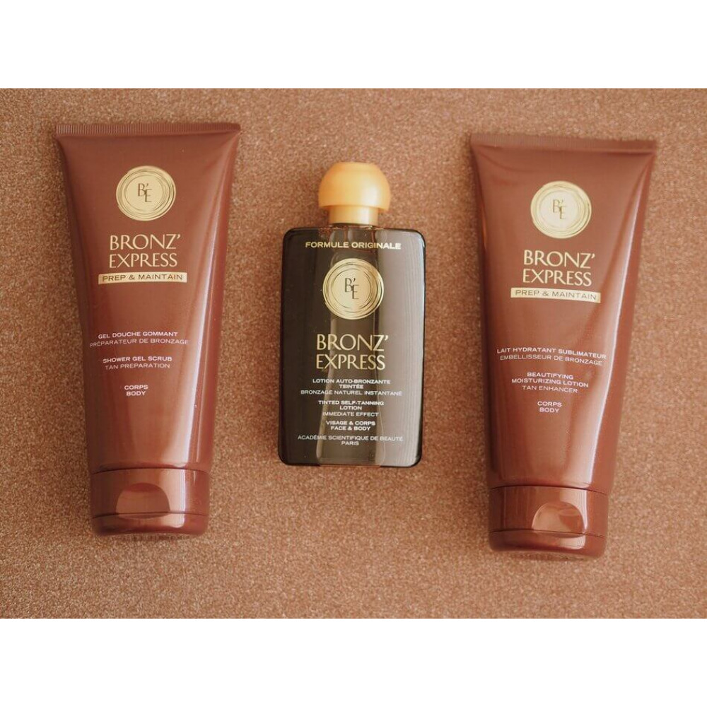 Гель-скраб для тела - Academie Bronze Express Shower Gel Scrub фото 4