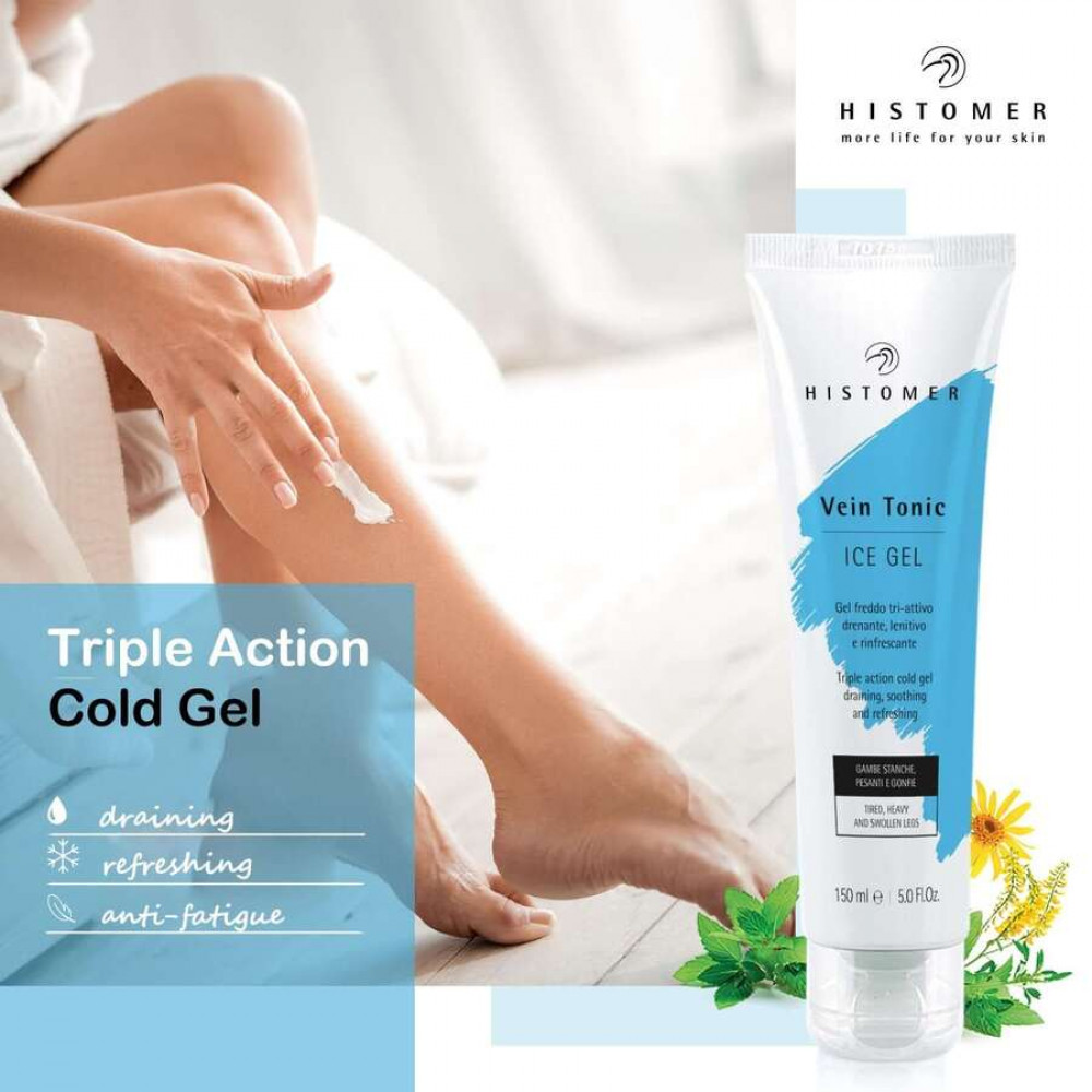 Гель для ног - Histomer Vein Tonic Ice Gel  фото 4