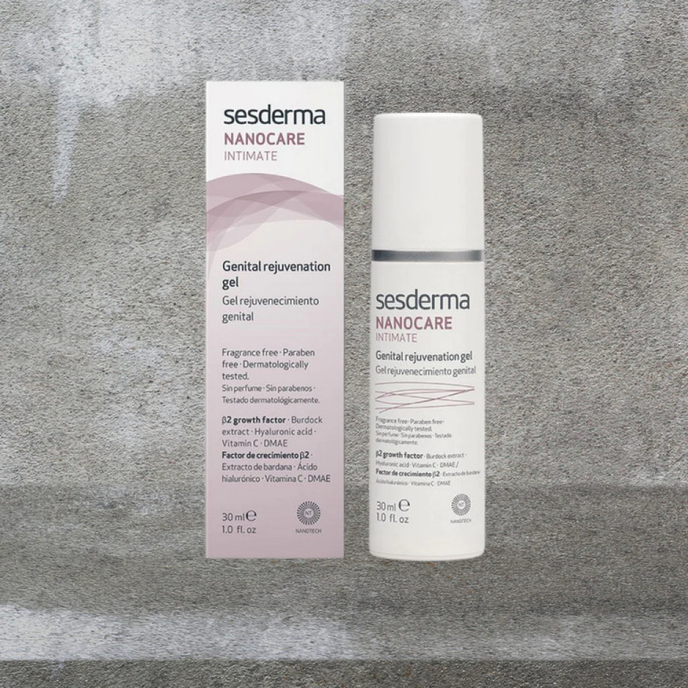 Генітальний омолоджуючий гель - SeSDerma Nanocare Intimate Genital Rejuvenation Gel фото 2