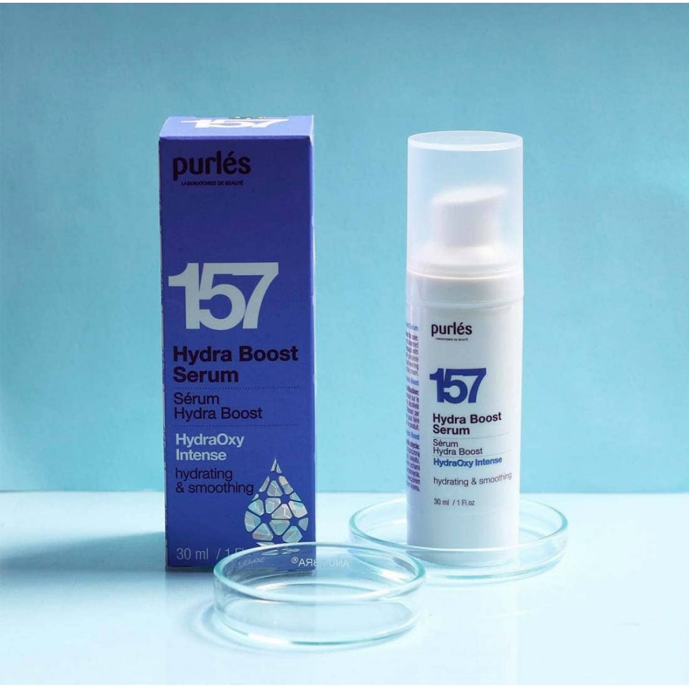 Гіалуронова ультразволожуюча сироватка - Purles 157 HydraOxy Intense Serum Hydra Boost фото 4