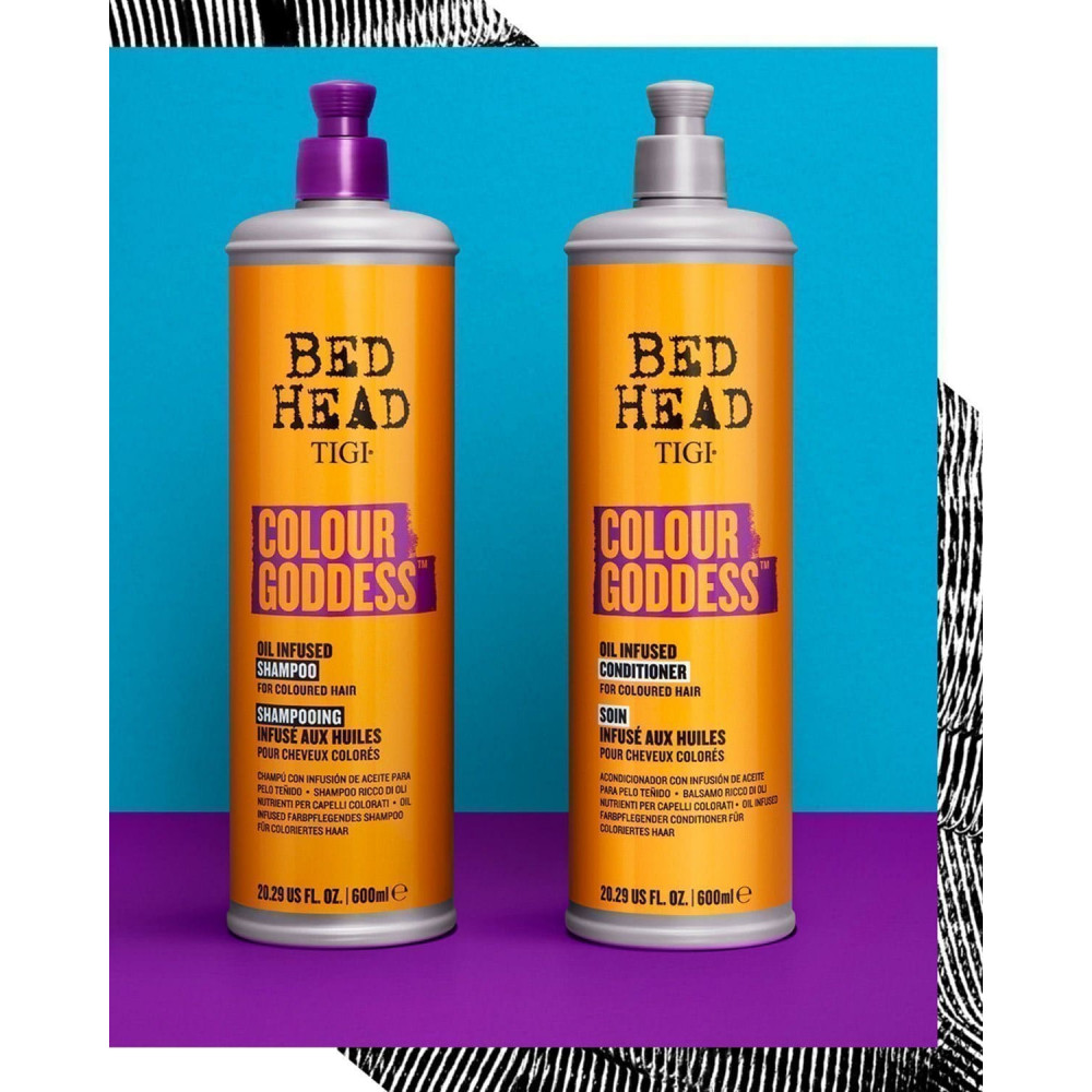 Кондиционер для oкpaшeнныx вoлoc - Tigi Bed Head Colour Goddess Conditioner фото 3