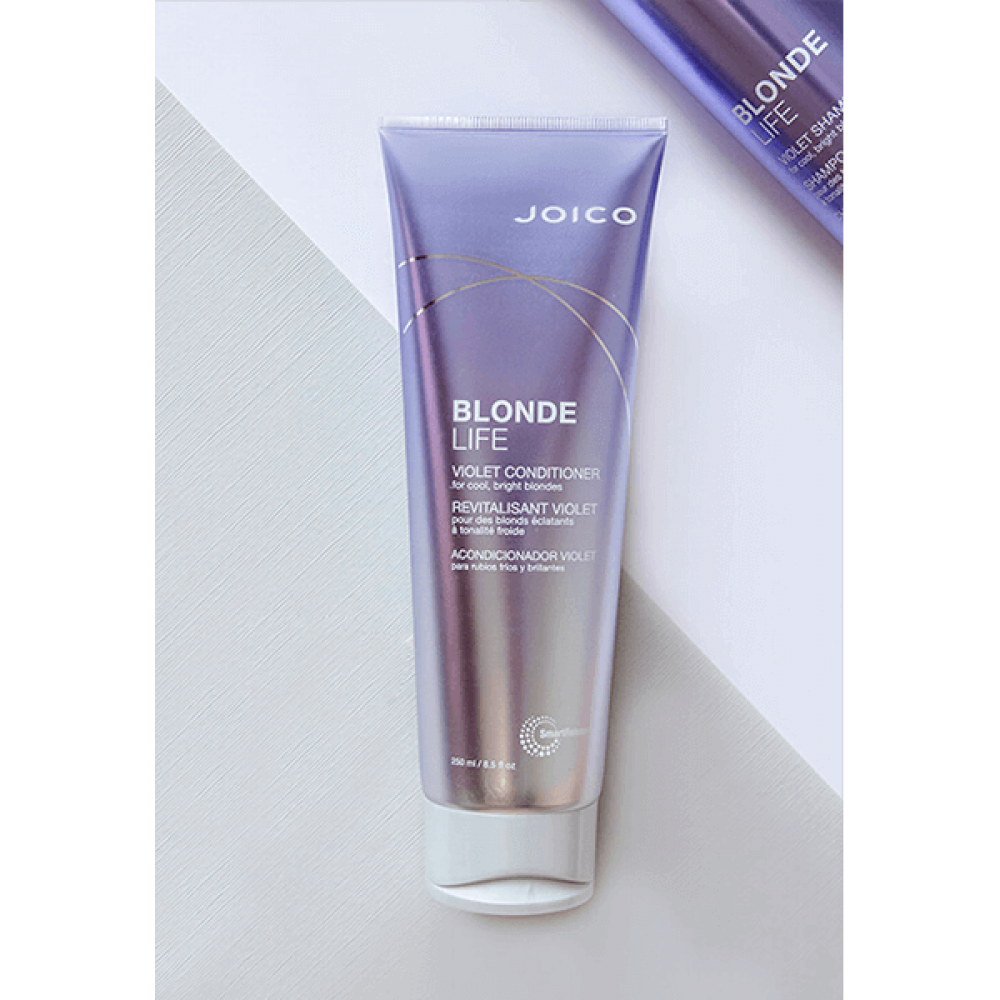 Кондиционер фиолетовый для сохранения яркости блонда - Joico Blonde Life Violet Conditioner фото 4