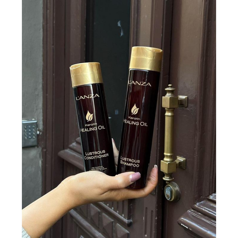 Кондиціонер для сяйва волосся - L'anza Keratin Healing Oil Lustrous Conditioner фото 2