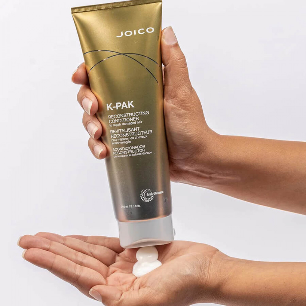 Кондиціонер, що відновлює для пошкодженого волосся - Joico K-Pak Reconstruct Conditioner фото 3