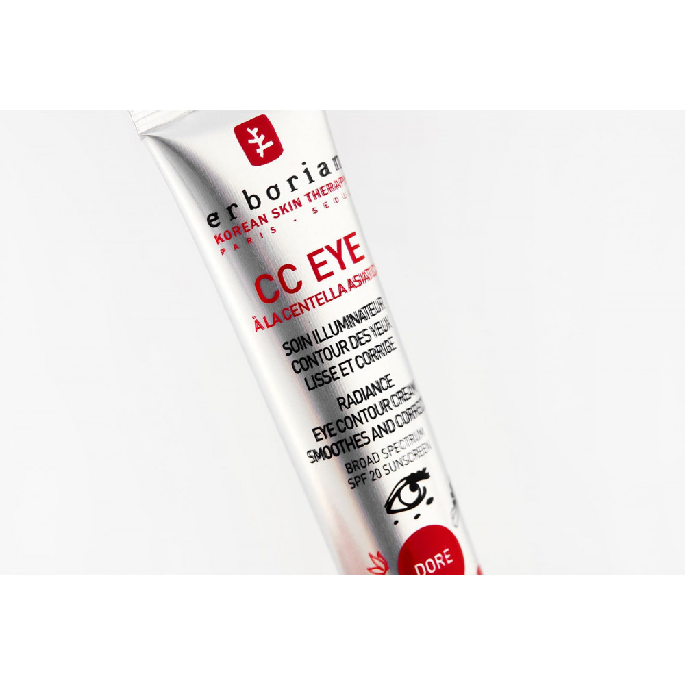 Коректуючий СС-крем для шкіри навколо очей - Erborian CC Eye Cream Dore фото 3