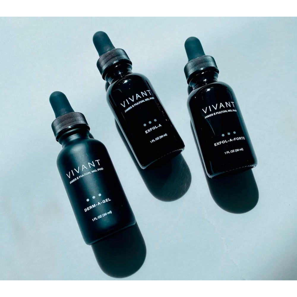 Коригуюча сироватка з вітаміном А - Vivant Skin Care Derm-A-Gel фото 4