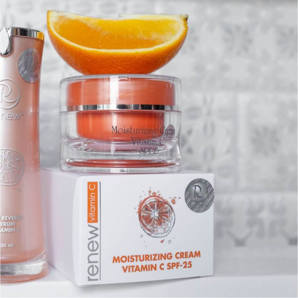 Крем антиоксидант з активним вітаміном С для обличчя - Renew Vitamin C Moisturizing Cream SPF-25 фото 2