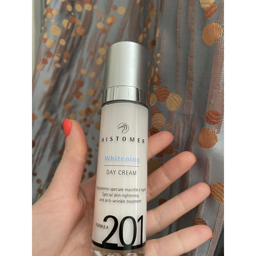 Крем денний освітлюючий для сяйва SPF20 - Histomer Formula 201 Whitening Day Cream SPF 20  фото 3