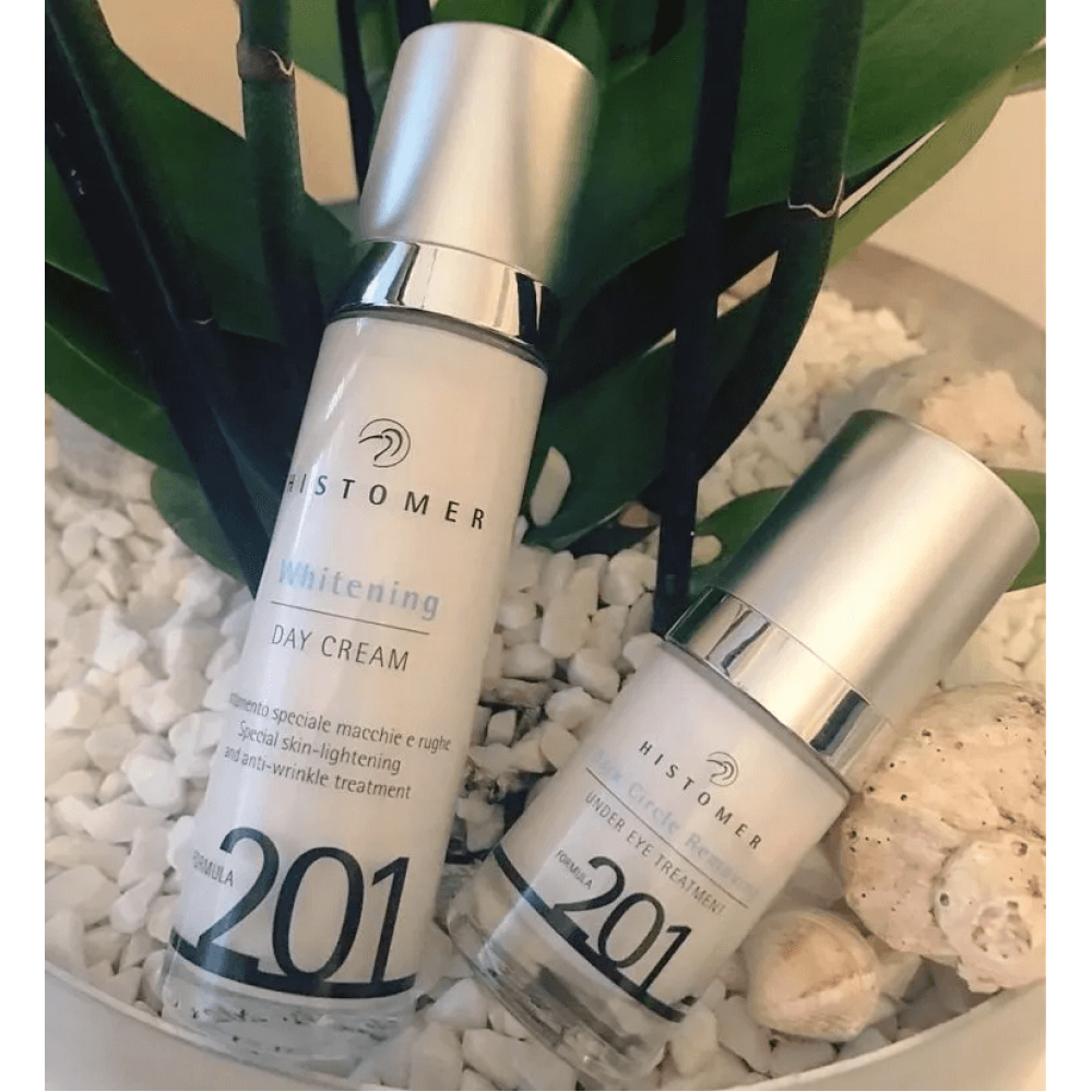 Крем денний освітлюючий для сяйва SPF20 - Histomer Formula 201 Whitening Day Cream SPF 20  фото 4