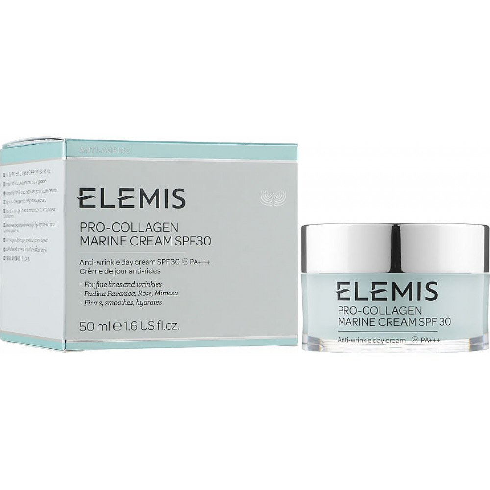 Крем для обличчя Про-Колаген Морські водорості SPF30 - Elemis Pro-Collagen Marine Cream SPF30 фото 2