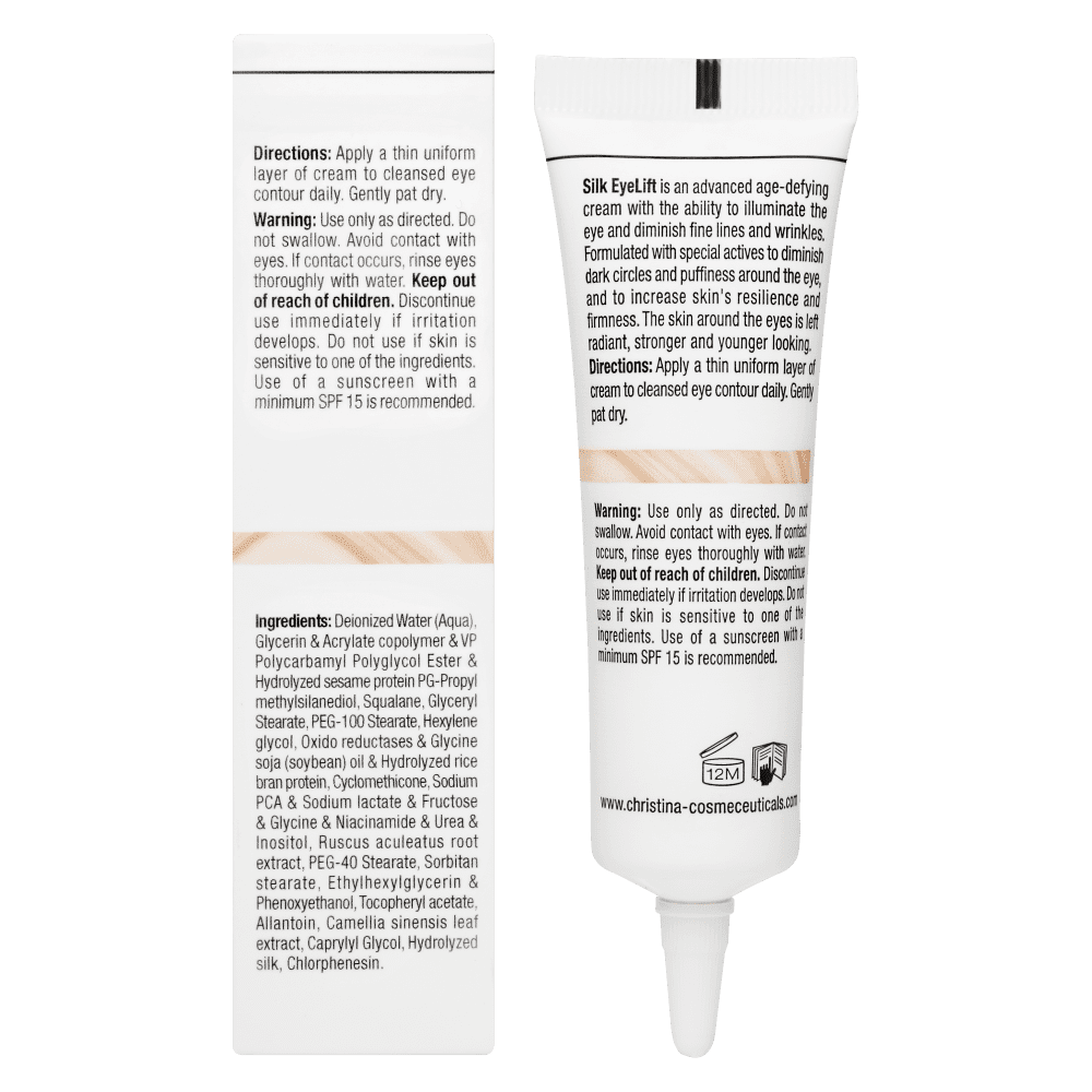 Крем для подтяжки кожи вокруг глаз - Christina Silk EyeLift Cream фото 3