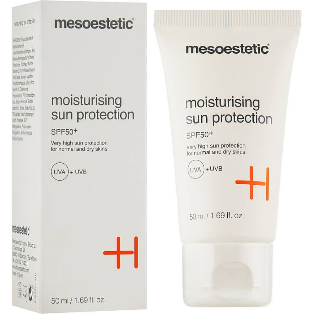 Крем для повного захисту від сонця 50+ - Mesoestetic Moisturising Sun Protection фото 4