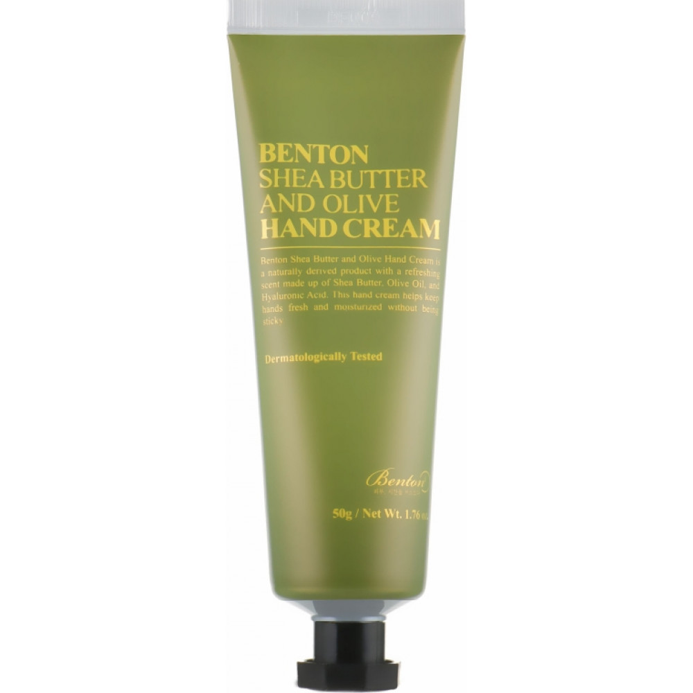 Крем для рук с маслом ши і оливи - Benton Shea Butter and Olive Hand Cream фото 5