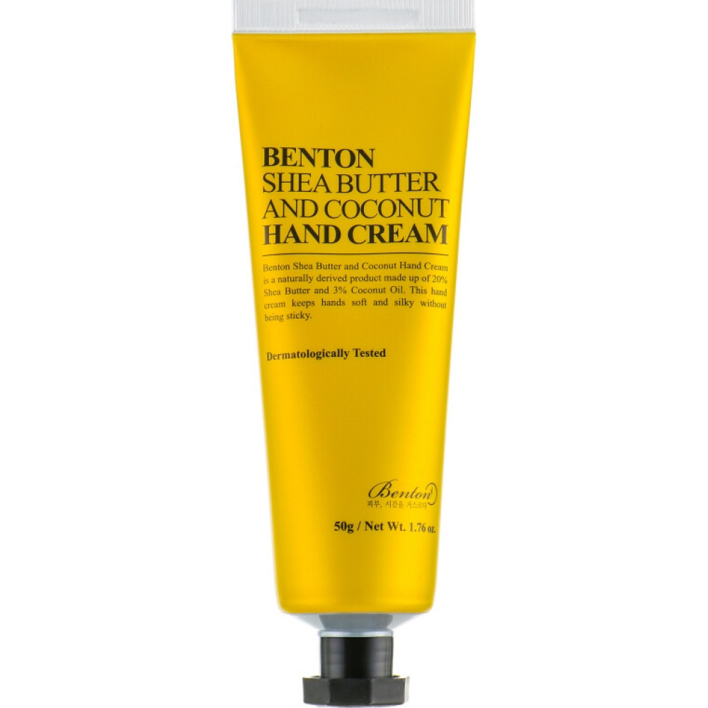 Крем для рук з маслом ши та кокосом - Benton Shea Butter and Coconut Hand Cream фото 3