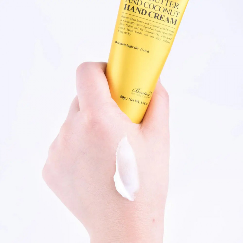 Крем для рук з маслом ши та кокосом - Benton Shea Butter and Coconut Hand Cream фото 2