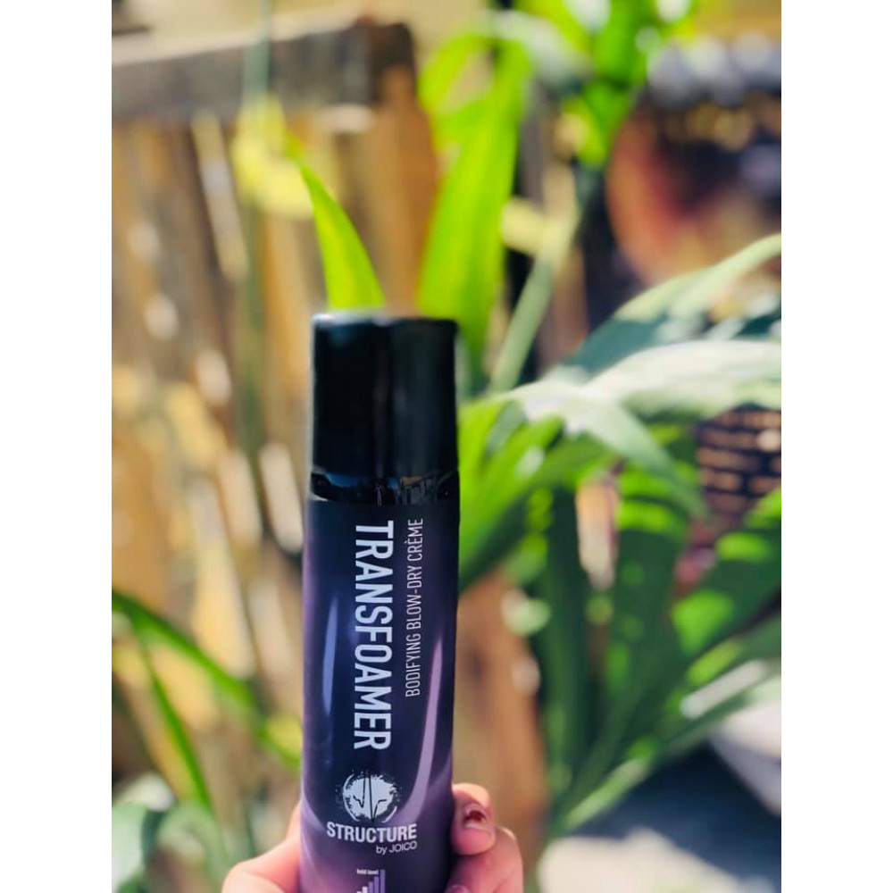 Крем для створення об'єму та укладки волосся феном - Joico Structure Transfoamer Bodifying Blow-Dry Créme фото 3