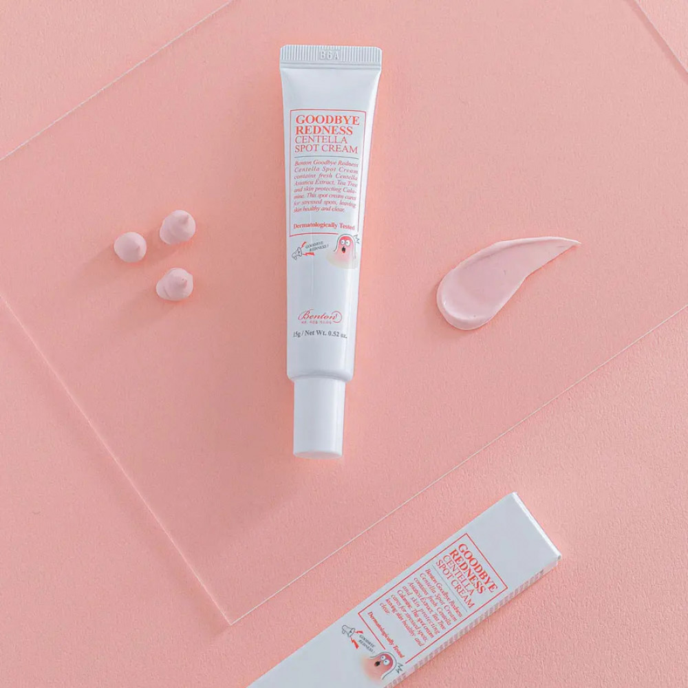 Крем для точкового застосування з азіатською центеллою - Benton Goodbye Redness Centella Spot Cream фото 5