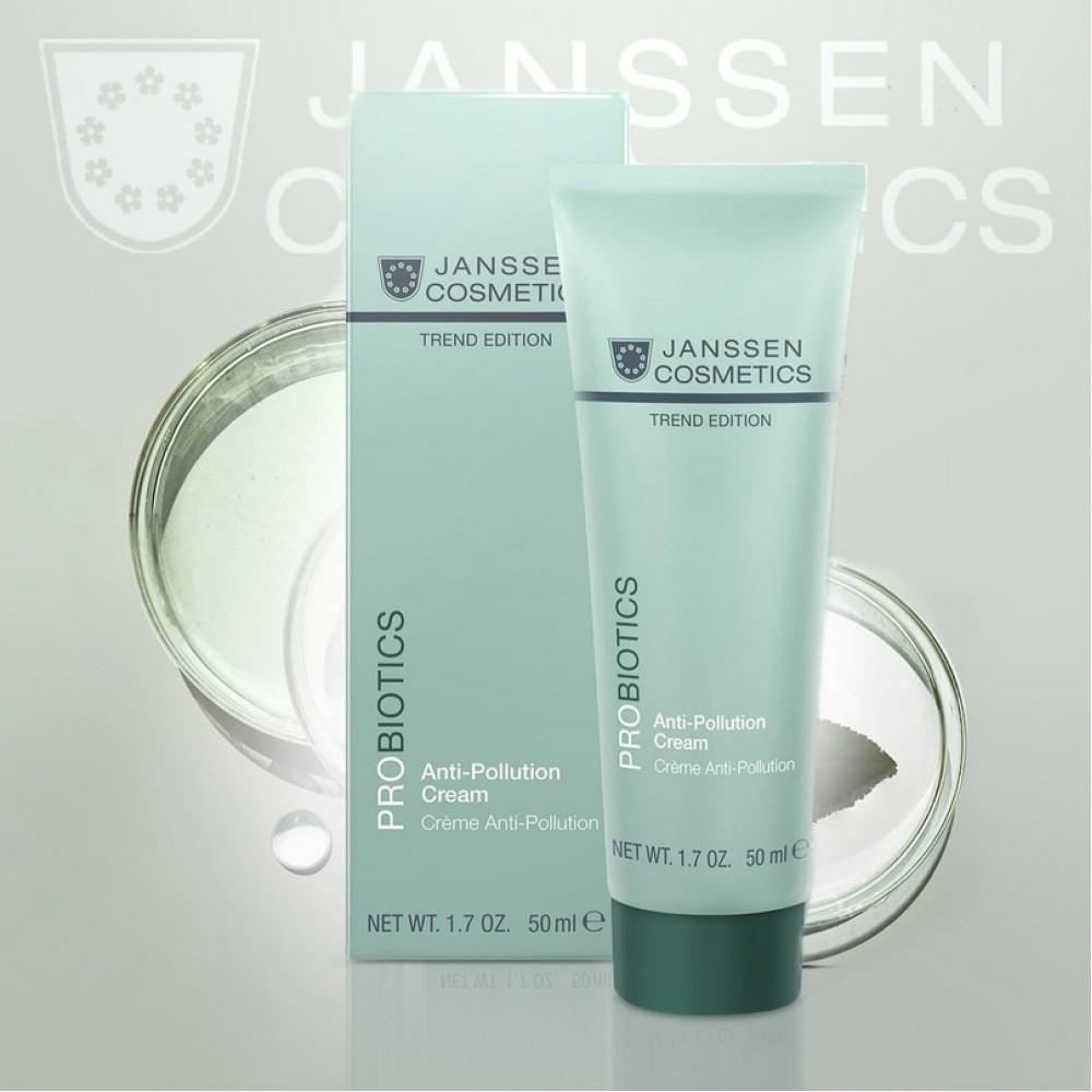 Крем із пробіотиками - Janssen Cosmetics All Skin Type Probiotics Anti-Pollution Cream фото 5