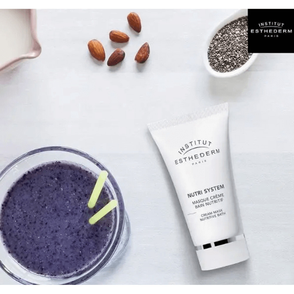Крем-маска для обличчя - Institut Esthederm Nutri System Cream Mask Nutritive Bath фото 5