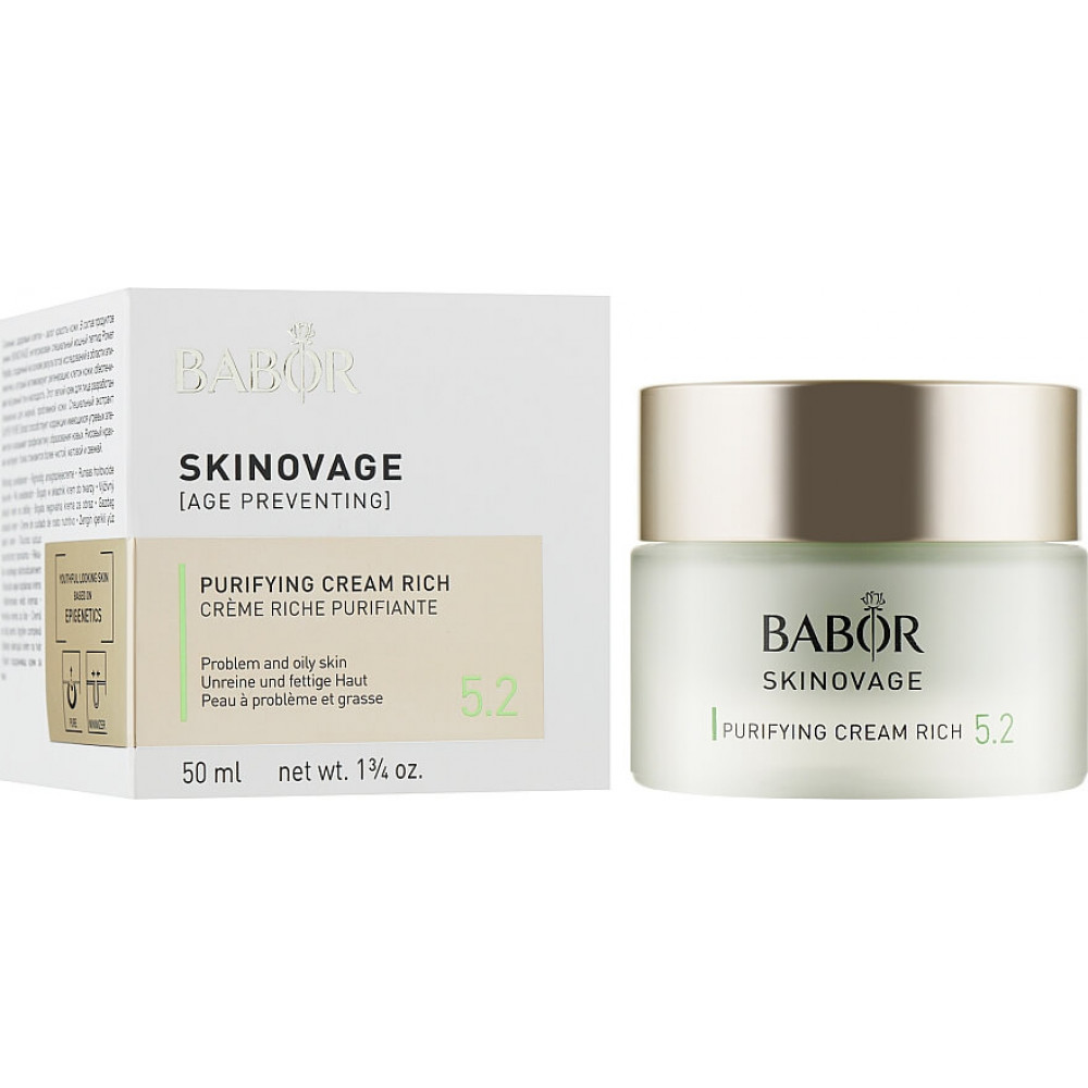 Крем для проблемної шкіри - Babor Skinovage Purifying Cream Rich фото 2