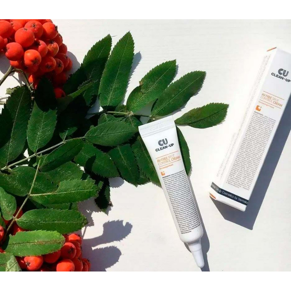Локальний крем від запалень - Cuskin Clean-Up AV Free Spot Control Cream фото 3
