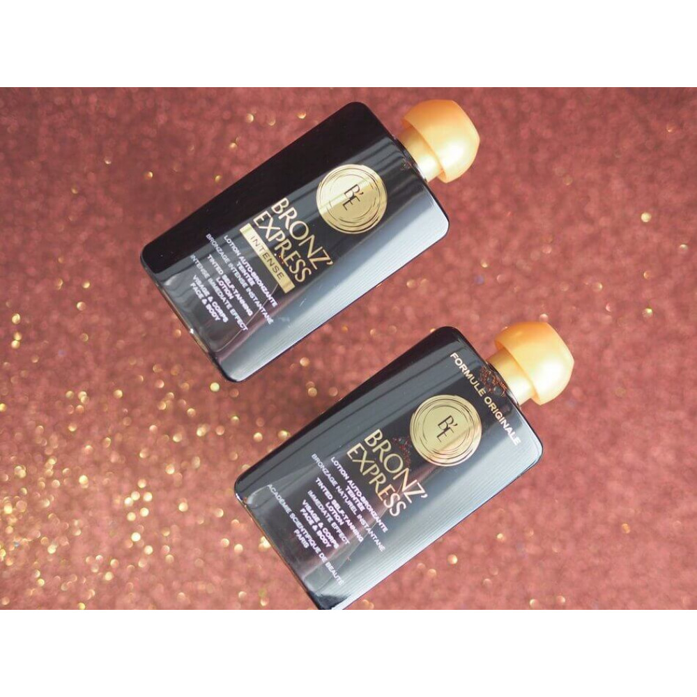 Лосьйон-автозасмага для обличчя і тіла - Academie Bronz'Express Intense Tinted Self-Tanning Lotion фото 3