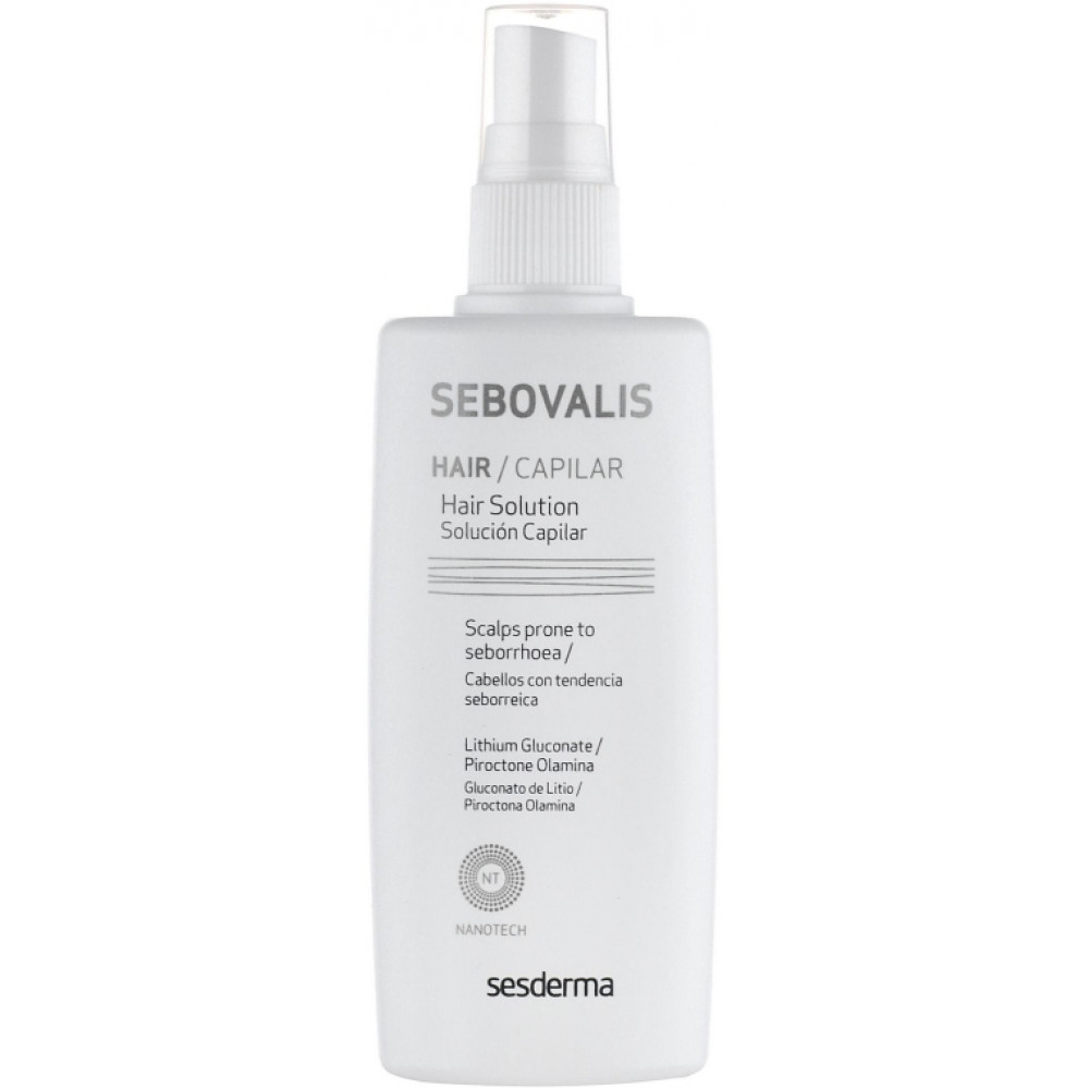 Лосьйон для лікування лупи - SeSDerma Sebovalis Hair Solution - Фото 1
