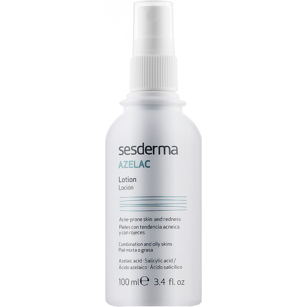 Лосьон для лица и тела - SeSDerma Azelac Face Scalp and Body Lotion - Фото 1